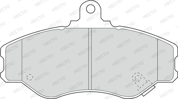 Necto FD6697V - Kit pastiglie freno, Freno a disco autozon.pro