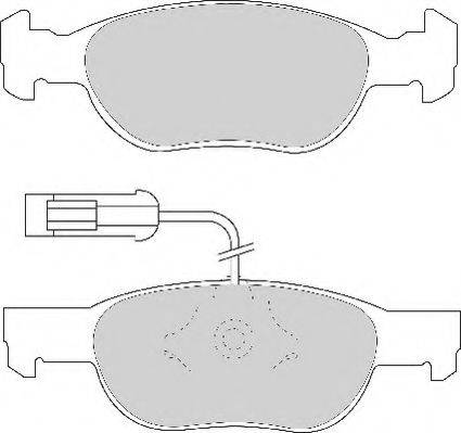 Necto FD6643N - Kit pastiglie freno, Freno a disco autozon.pro