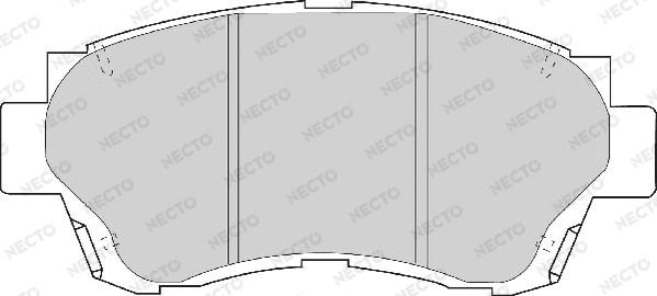 Necto FD6635A - Kit pastiglie freno, Freno a disco autozon.pro