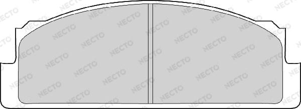 Necto FD604A - Kit pastiglie freno, Freno a disco autozon.pro