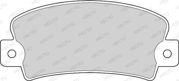 Necto FD605A - Kit pastiglie freno, Freno a disco autozon.pro