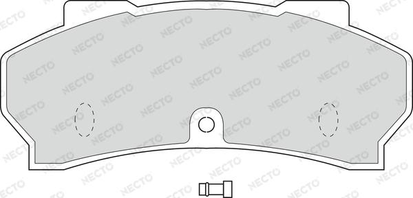 Necto FD6008V - Kit pastiglie freno, Freno a disco autozon.pro