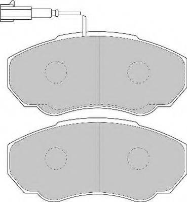 Necto FD6895N - Kit pastiglie freno, Freno a disco autozon.pro