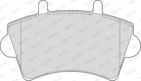 Necto FD6893V - Kit pastiglie freno, Freno a disco autozon.pro