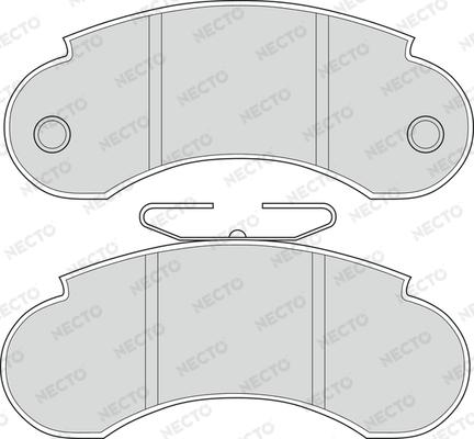 Necto FD685V - Kit pastiglie freno, Freno a disco autozon.pro