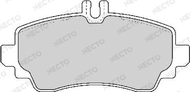 Necto FD6866A - Kit pastiglie freno, Freno a disco autozon.pro