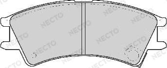 Necto FD6867A - Kit pastiglie freno, Freno a disco autozon.pro