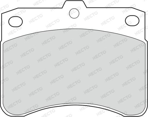 Necto FD6355V - Kit pastiglie freno, Freno a disco autozon.pro