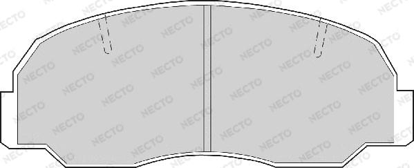 Necto FD6353A - Kit pastiglie freno, Freno a disco autozon.pro