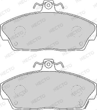 Necto FD6385A - Kit pastiglie freno, Freno a disco autozon.pro