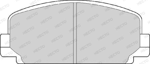 Necto FD6332A - Kit pastiglie freno, Freno a disco autozon.pro