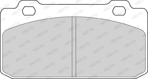 Necto FD6254A - Kit pastiglie freno, Freno a disco autozon.pro