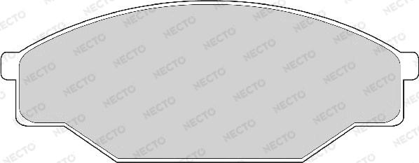 Necto FD6264A - Kit pastiglie freno, Freno a disco autozon.pro