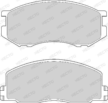 Necto FD6265A - Kit pastiglie freno, Freno a disco autozon.pro