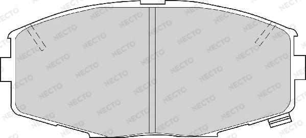 Necto FD6289A - Kit pastiglie freno, Freno a disco autozon.pro