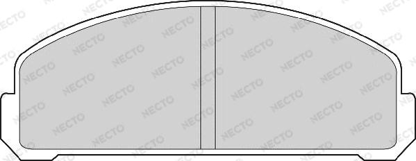 Necto FD6234A - Kit pastiglie freno, Freno a disco autozon.pro