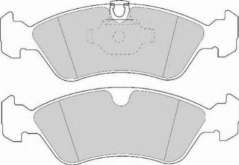 Necto FD6709N - Kit pastiglie freno, Freno a disco autozon.pro