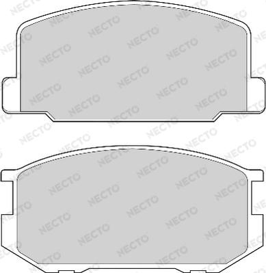 Necto FD6703A - Kit pastiglie freno, Freno a disco autozon.pro