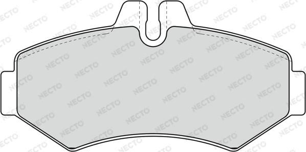 Necto FD6784V - Kit pastiglie freno, Freno a disco autozon.pro