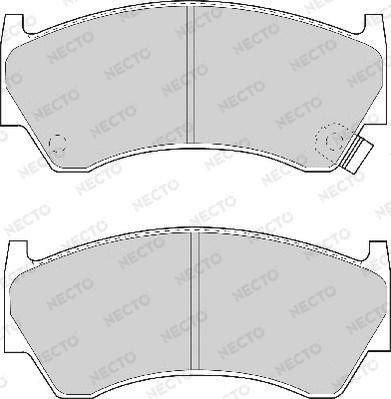 Necto FD6779A - Kit pastiglie freno, Freno a disco autozon.pro