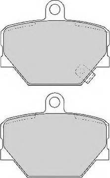 Necto FD6774N - Kit pastiglie freno, Freno a disco autozon.pro