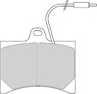 Necto FD160E - Kit pastiglie freno, Freno a disco autozon.pro