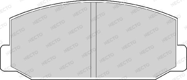 Necto FD847A - Kit pastiglie freno, Freno a disco autozon.pro