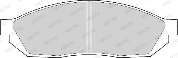 Necto FD854A - Kit pastiglie freno, Freno a disco autozon.pro