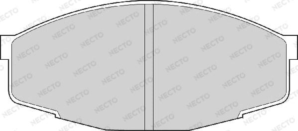 Necto FD853A - Kit pastiglie freno, Freno a disco autozon.pro