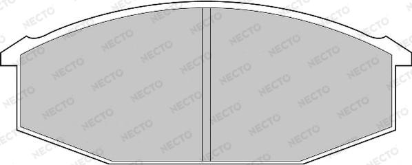 Necto FD865V - Kit pastiglie freno, Freno a disco autozon.pro