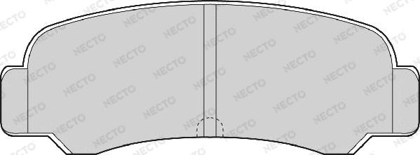 Necto FD862A - Kit pastiglie freno, Freno a disco autozon.pro