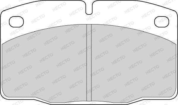 Necto FD817A - Kit pastiglie freno, Freno a disco autozon.pro