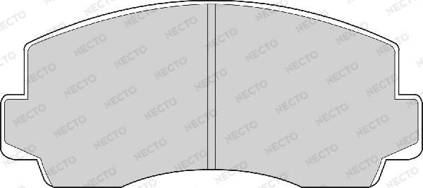 Necto FD881A - Kit pastiglie freno, Freno a disco autozon.pro