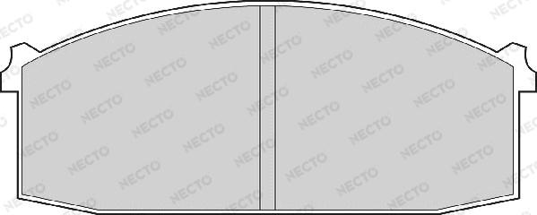 Necto FD838A - Kit pastiglie freno, Freno a disco autozon.pro