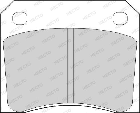 Necto FD216A - Kit pastiglie freno, Freno a disco autozon.pro