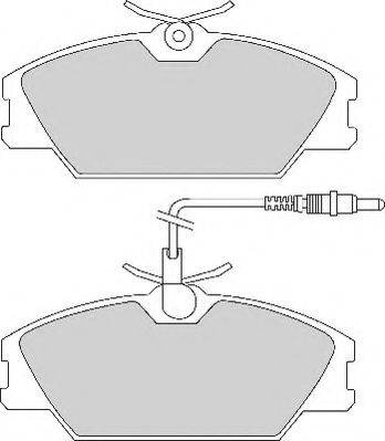 Necto FD2112N - Kit pastiglie freno, Freno a disco autozon.pro