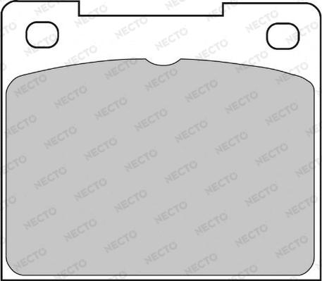 Necto FD6378A - Kit pastiglie freno, Freno a disco autozon.pro