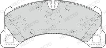 Necto FD7642A - Kit pastiglie freno, Freno a disco autozon.pro