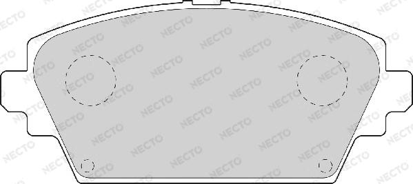 Necto FD7039A - Kit pastiglie freno, Freno a disco autozon.pro