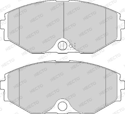 Necto FD7102A - Kit pastiglie freno, Freno a disco autozon.pro