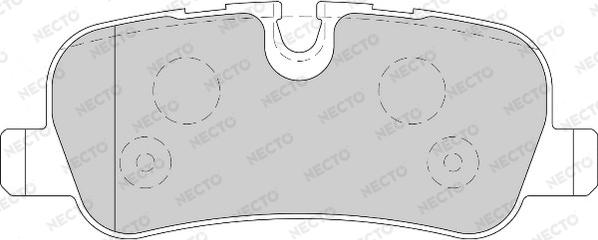 Necto FD7119A - Kit pastiglie freno, Freno a disco autozon.pro