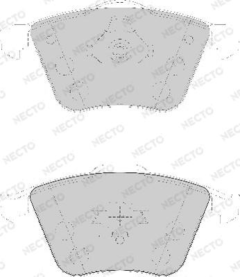 Necto FD7137A - Kit pastiglie freno, Freno a disco autozon.pro