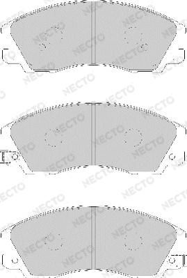 Necto FD7127A - Kit pastiglie freno, Freno a disco autozon.pro