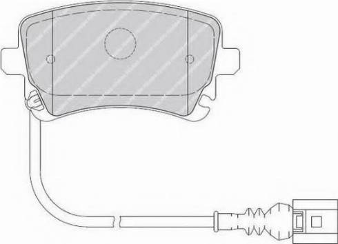 Necto FD7174V - Kit pastiglie freno, Freno a disco autozon.pro