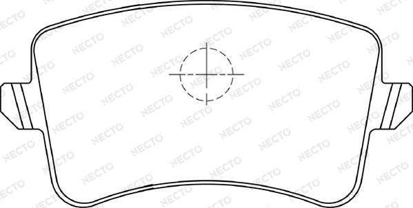 Necto FD7339A - Kit pastiglie freno, Freno a disco autozon.pro