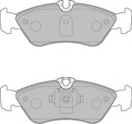 Necto FD7233N - Kit pastiglie freno, Freno a disco autozon.pro