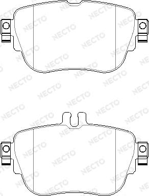 Necto FD7783A - Kit pastiglie freno, Freno a disco autozon.pro