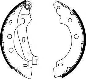 Necto N1643 - Kit ganasce freno autozon.pro