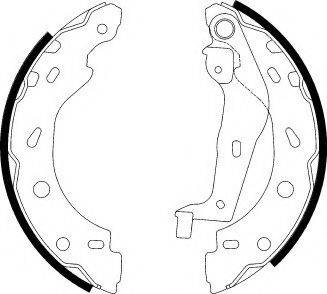 Necto N1666 - Kit ganasce freno autozon.pro