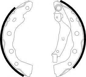 Necto N1668 - Kit ganasce freno autozon.pro